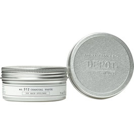 Depot - Pâte coiffante texturisante forte fixation No. 312 avec filtre UV pour homme, 75 ml