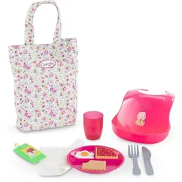 Corolle - Grand Coffret Repas Accessoires pour Poupon 36 cm et 42 cm - Lot de 11 Pièces - Dès 2 ans