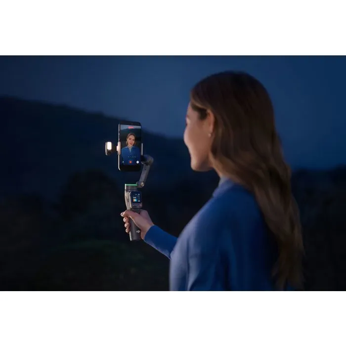 DJI Osmo Mobile 8P Advanced Tracking Combo - Stabilisateur nacelle pour smartphone avec ActiveTrack 8.0 radiocommande tactile