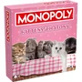 Winning Moves Monopoly Chatons - Jeu de société édition spéciale chatons - De 2 à 6 joueurs - Dès 8 ans