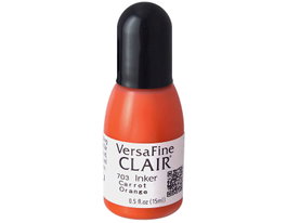Tsukineko VERSAFINE CLAIR Encre de recharge Carrot Orange 15ml