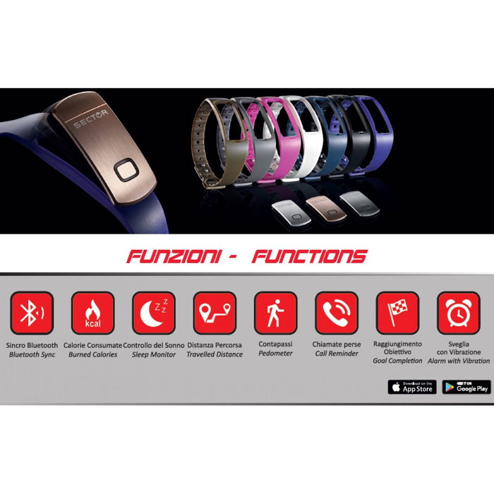 Montre Unisexe Sector SECTOR FIT (Ø 18 mm)