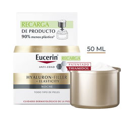 Eucerin Recharge Nuit Hyaluron-Filler + Elasticité Soin Anti-Âge Peaux Matures 50 ml