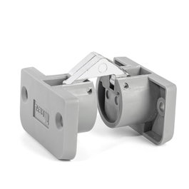 HERRAJES ALK Charnière invisible Kirma Gris pour table pliante