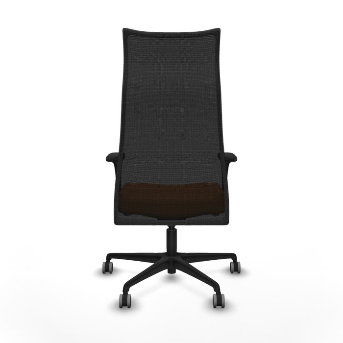 Piqueras y Crespo Chaise de Bureau Albacete XL Orange et Noir