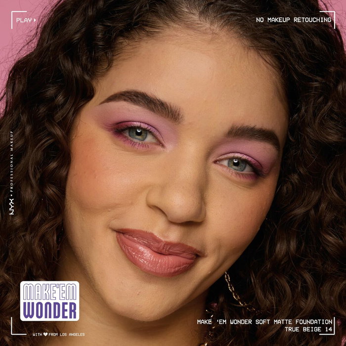 Nyx Professional Make Up Fond de teint MAKE'EM WONDER n° 14 - Beige véritable 30 ml Nyx Professional Make Up Fond de teint MAKE'EM WONDER n° 14 - Beige véritable 30 ml