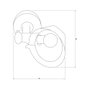 Neya Applique Murale Amol en Acier