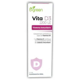 B.GREEN (LAB. LEBUDIT) VITA D3 2200UI 50ml