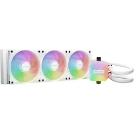 Be Quiet! Light Loop 360 BW023 - Kit de Refroidissement Liquide Tout-en-Un ARGB Blanc 360 mm avec 3 Ventilateurs Light Wings LX PWM High-Speed - Pour PC et Processeurs Overclockés