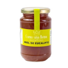COMO UNA REINA Miel d'eucalyptus en pot en verre 500 g