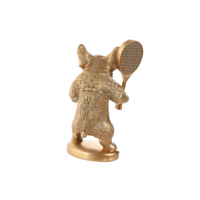 Home ESPRIT Figurine Décorative Chien Dorée (2 Unités) Home ESPRIT Figurine Décorative Chien Dorée (2 Unités)