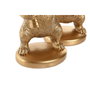 Home ESPRIT Figurine Décorative Chien Dorée (2 Unités)