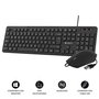 clavier et souris Subblim SUBKBC-CSSK01 Noir QWERTY