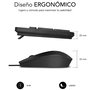 clavier et souris Subblim SUBKBC-CSSK01 Noir QWERTY