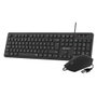 Subblim Cssk01 Combo Clavier AZERTY + Souris USB Silencieux Ergonomic Business