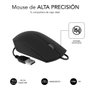 Subblim Cssk01 Combo Clavier AZERTY + Souris USB Silencieux Ergonomic Business