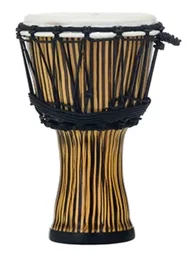 Pearl Djembe 7" Synthétique Corde Tuned Molten Scarlet - Tambour Africain