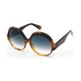 Nina Ricci SNR464-600APE Lunettes de soleil Marron/Bleu