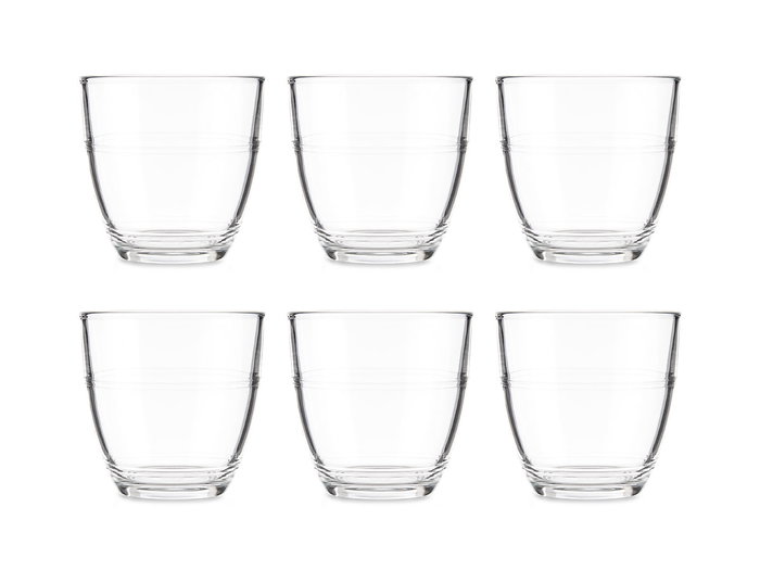 Vivalto Set de 6 Verres à Café Cortado 150 ml en Verre Transparent 26,4 x 7,3 x 13,5 cm (Set de 12)