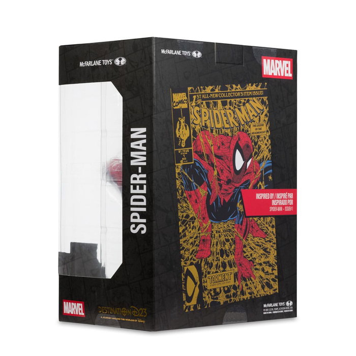 Marvel Collection statuette PVC 1/6 Spider-Man (Spider-Man # 1) (Gold Edition) (Gold Label) 15 cm