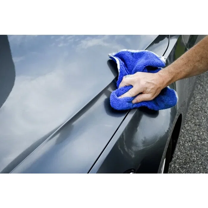 Michelin Microfibre extérieur spécial carrosserie lustrage séchage rapide XL 50x40cm bleu 80% polyester 20% polyamide