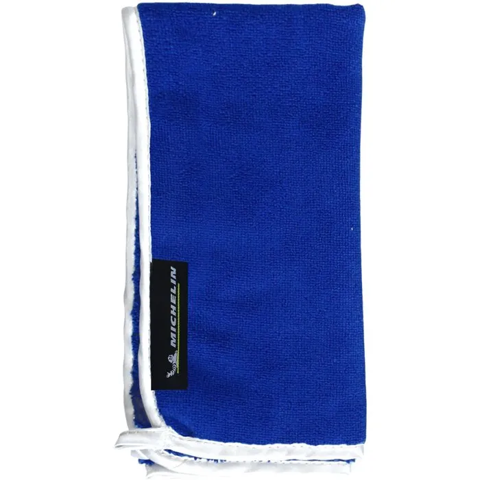 Michelin Microfibre extérieur spécial carrosserie lustrage séchage rapide XL 50x40cm bleu 80% polyester 20% polyamide