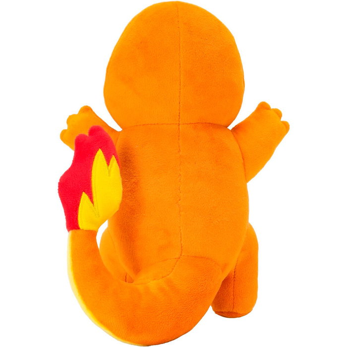 JAZWARES Peluche Charmander Pokemon 22 cm, Figurine en Peluche Souple