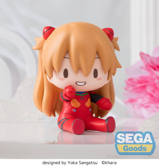 Sega Evangelion: New Theatrical Edition figurine Fuwa Petit Chibi Asuka Plug Suit 8 cm