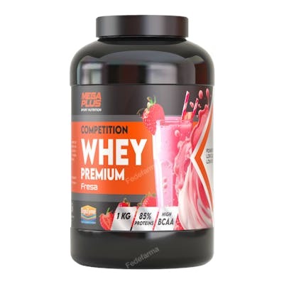MEGA PLUS WHEY PREMIUM COMPETITION Fraise 1kg