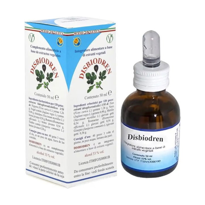 HERBOPLANET Disbiodren gouttes drainage intestinal 50ml HERBOPLANET Disbiodren gouttes drainage intestinal 50ml