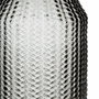 BigBuy Home Vase Gris verre 10 x 10 x 25 cm