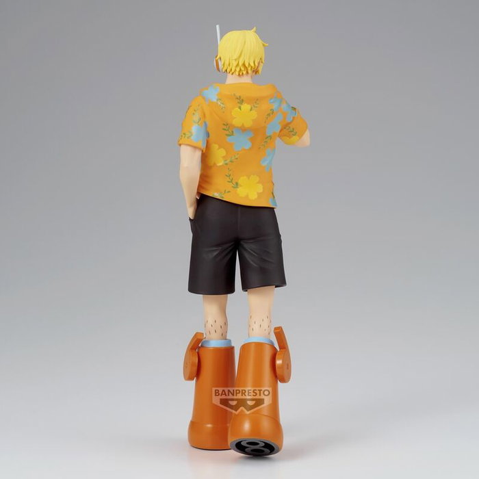 BANPRESTO Figure Sanji Egghead The Shukko One Piece 17cm - Statuette de collection, âge recommandé : +15 ans BANPRESTO Figure Sanji Egghead The Shukko One Piece 17cm - Statuette de collection, âge recommandé : +15 ans