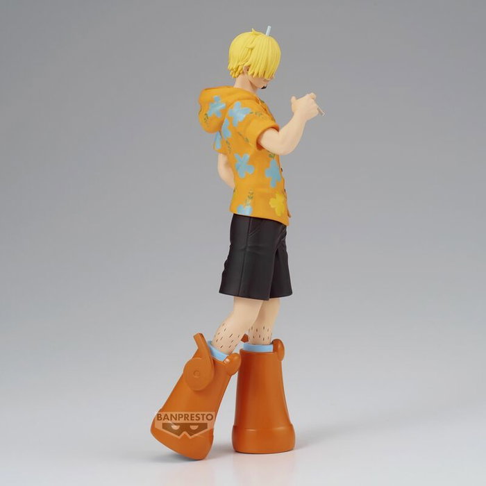 BANPRESTO Figure Sanji Egghead The Shukko One Piece 17cm - Statuette de collection, âge recommandé : +15 ans BANPRESTO Figure Sanji Egghead The Shukko One Piece 17cm - Statuette de collection, âge recommandé : +15 ans