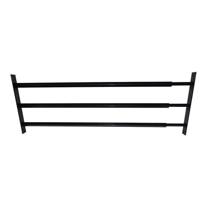Mottez Barra de seguridad extensible 99 - 188 cm, 3 barres
