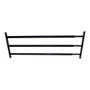 Mottez Barra de seguridad extensible 99 - 188 cm, 3 barres