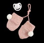 Muñecas Arias Zoe - Poupée poids Elegance, 45 cm, rose avec manoplas, âge 3 ans et plus, langues : espagnol