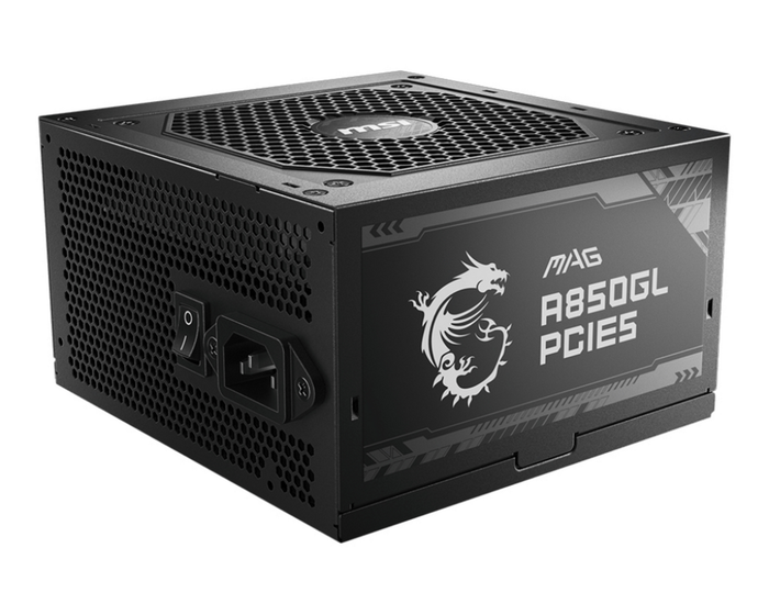 MSI MAG A850GL PCIE5 850W 80+ Gold Modulaire Noir MSI MAG A850GL PCIE5 850W 80+ Gold Modulaire Noir