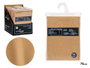 Giftdecor Housse de Coussin 70x45 cm Beige en Polyester (Set de 24)