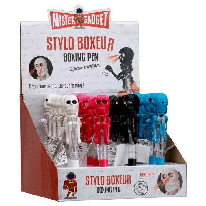 Mister Gadget Bolígrafo Esqueleto Boxeo Mister Gadget Bolígrafo Esqueleto Boxeo