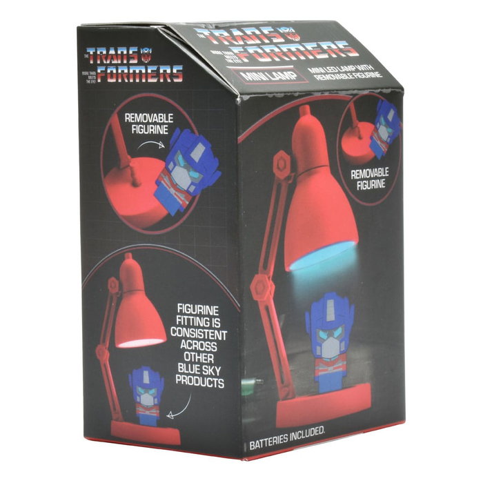Transformers lampe LED mini avec figurine 10 cm