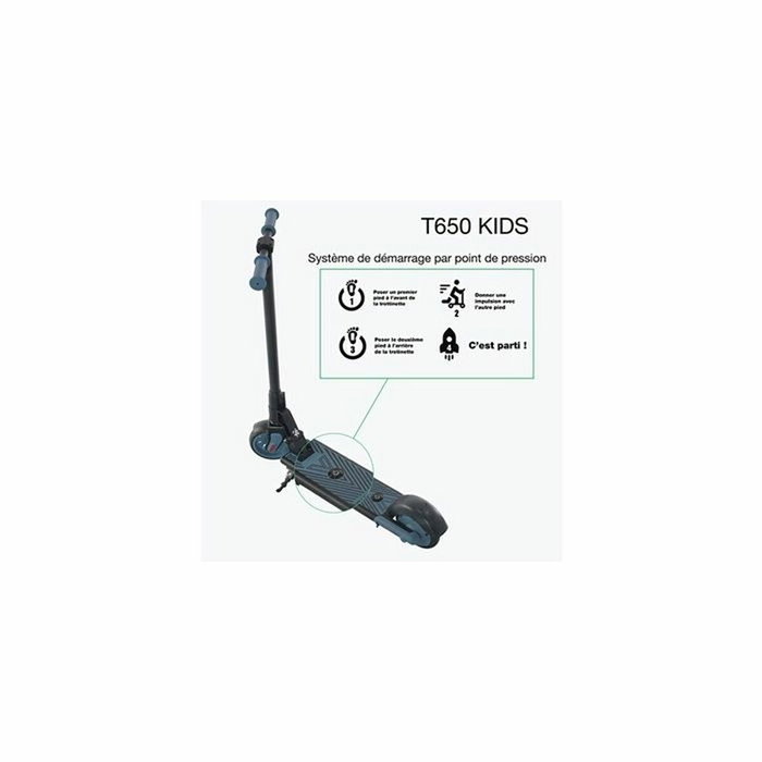 Wispeed T650 KIDS Trottinette Électrique Bleu