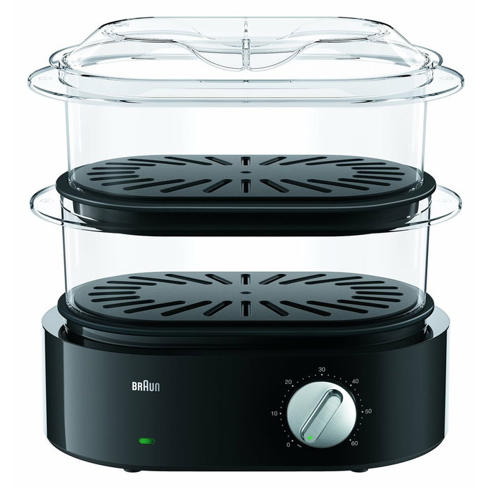 Braun Cuiseur Vapeur FS 5100 Noir 850W Braun Cuiseur Vapeur FS 5100 Noir 850W