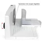 Onli ON1031W Trancheuse électrique pliable 150 W