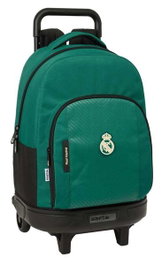 Safta Sac à dos avec roues compact et extractible Real Madrid 2ème équipation 26/27