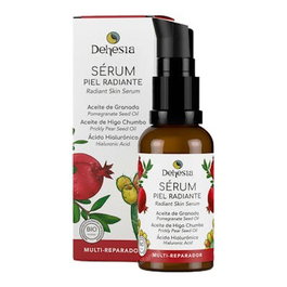 DEHESIA Serum Visage Multireparador Bio - 30 ml - Anti-âge, Peau Radieuse, à l'Acide Hyaluronique Végétal, à l'Huile de Grenade et de Figue de Barbarie, Végane