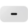 Samsung Adaptateur secteur 25W avec câble USB-C blanc