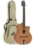 LAG SL-100 Guitare Acoustique Gypsy Swing Natural - Table cèdre rouge massif, caoba, satiné