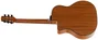 LAG SL-100 Guitare Acoustique Gypsy Swing Natural - Table cèdre rouge massif, caoba, satiné