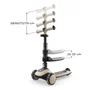 Kinderkraft HALLEY 2 Trottinette 2-en-1 Beige