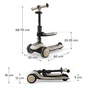 Kinderkraft HALLEY 2 Trottinette 2-en-1 Beige